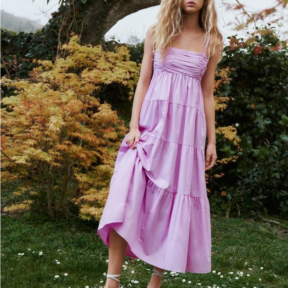 Zara Pink Long Dress